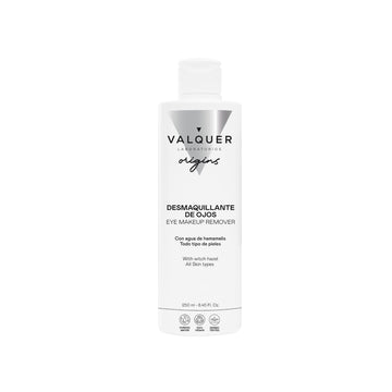 Desmaquillante de Ojos de Valquer Origins con agua de hamamelis para todo tipo de pieles