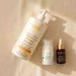 Hyaludrops Naranja y Vainilla, sérum reparador de manos y sérum facial de vitamina C Valquer.