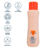 Face and Body Carrot Tanning Moisturizing Milk SPF 50 - 500 ml