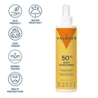 Body sunscreen SPF 50 protects and moisturizes - 300 ml