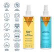 Ingredientes del Pack Protector Solar SPF 50 Corporal y Capilar de Valquer