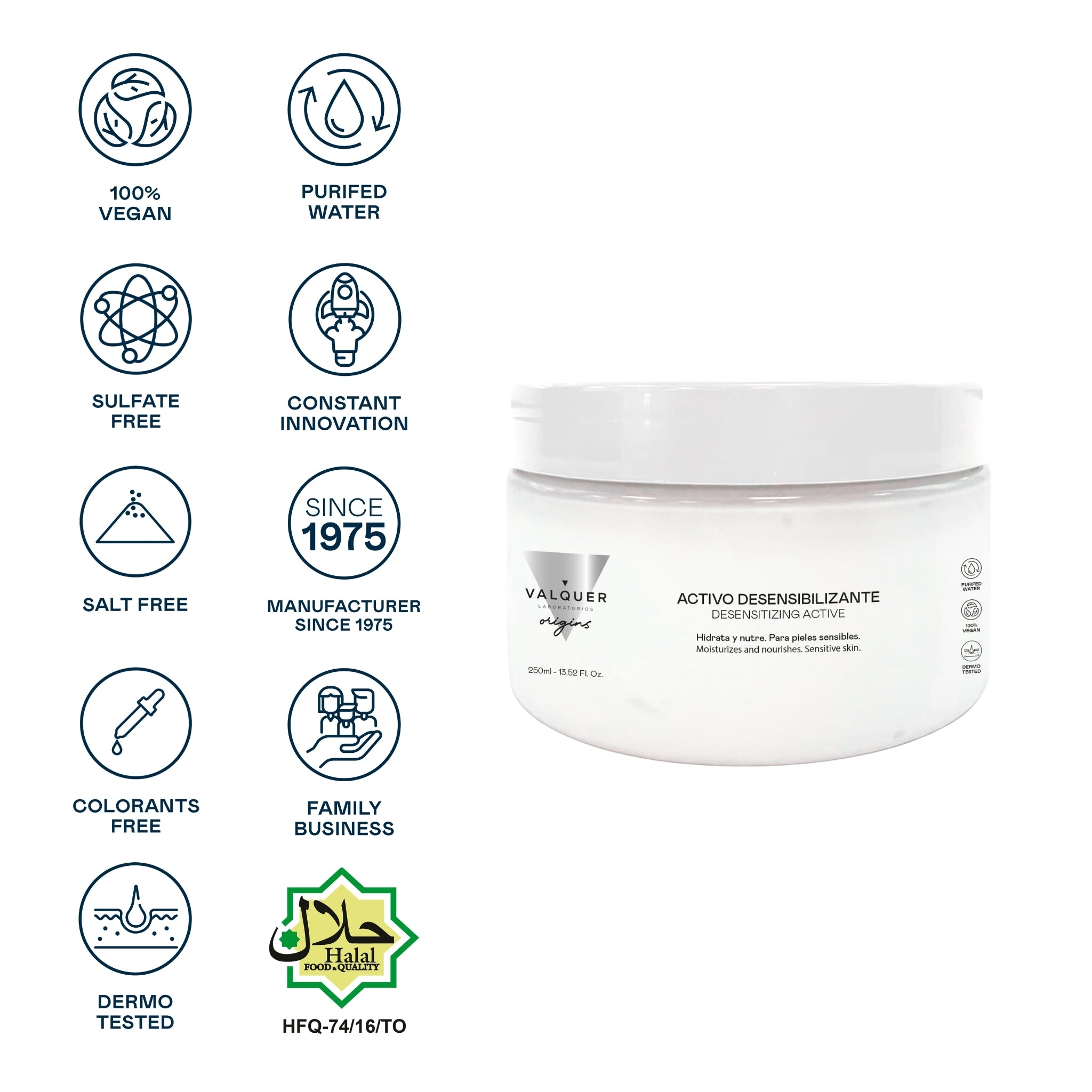 ingredientes crema facial pieles sensibles