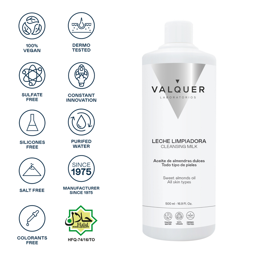 ingredientes leche limpiadora