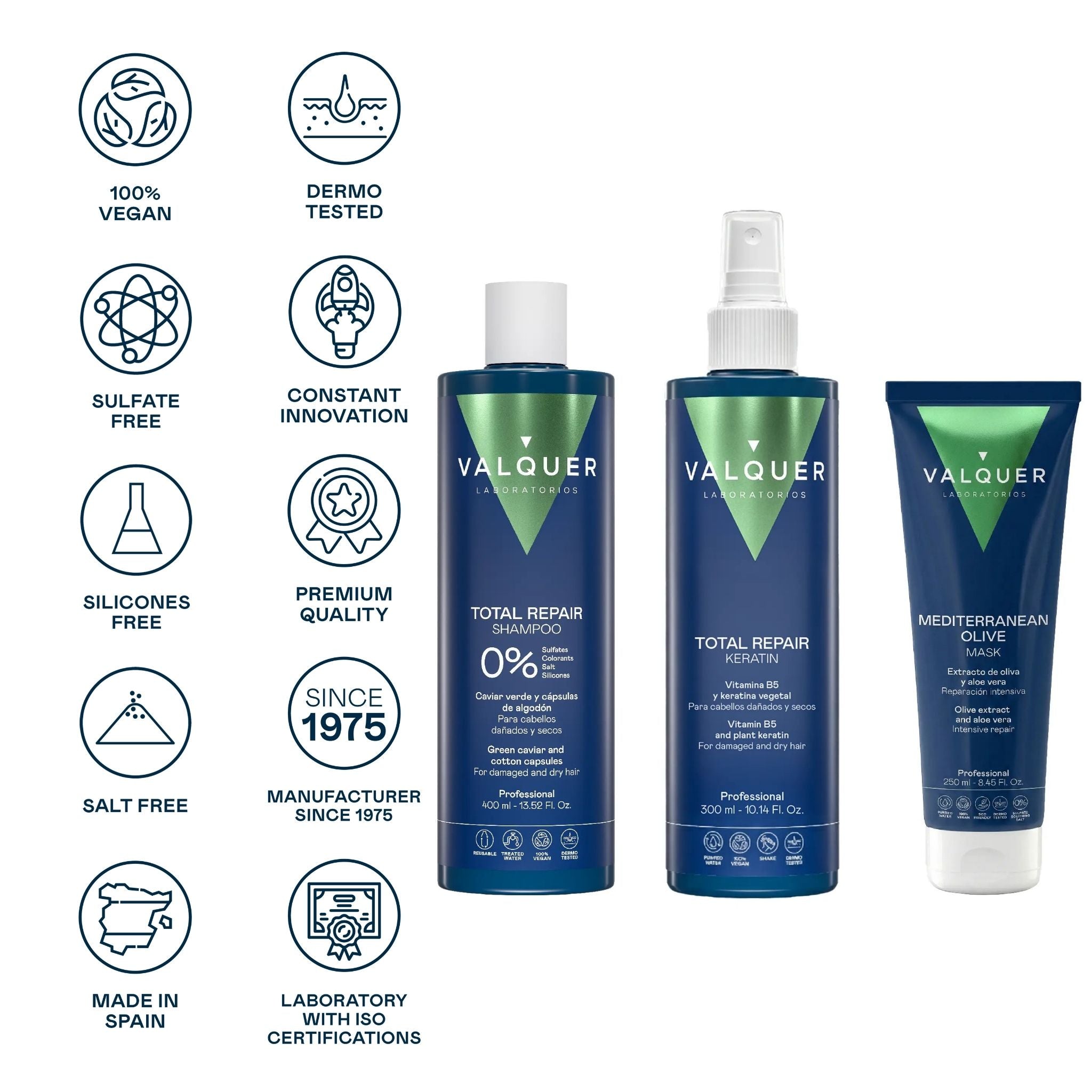 ingredientes tratamiento para pelos dañados