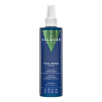 Keratina vegetal en spray Total Repair de Valquer con provitamina B5 para cabello dañado y seco, 300 ml
