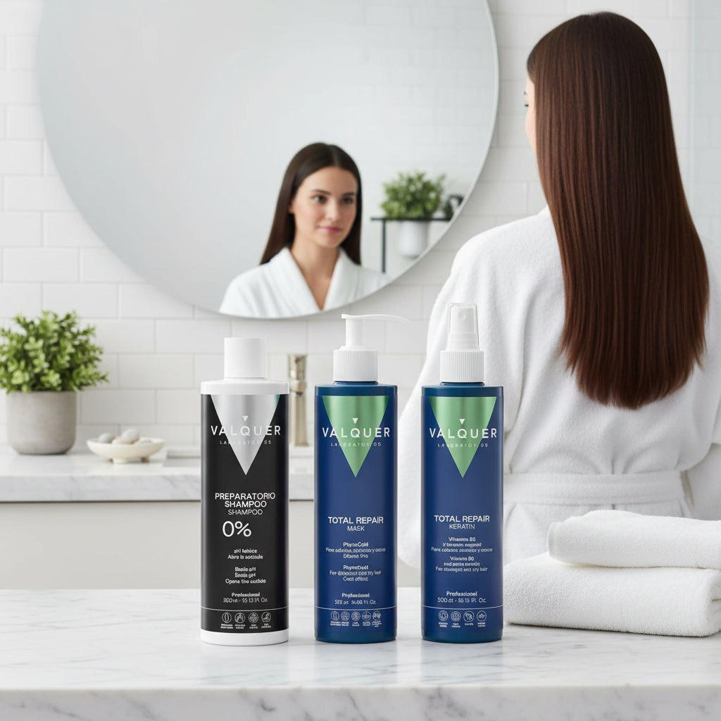 keratina para el pelo