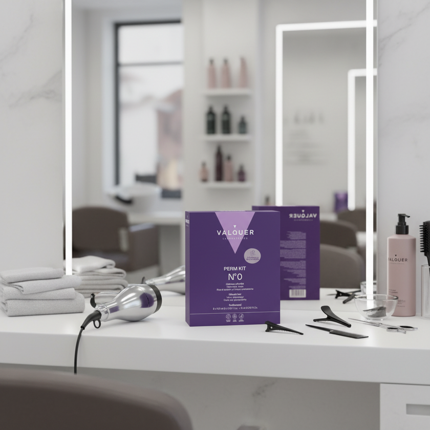 kit para permanente de cabello dificil