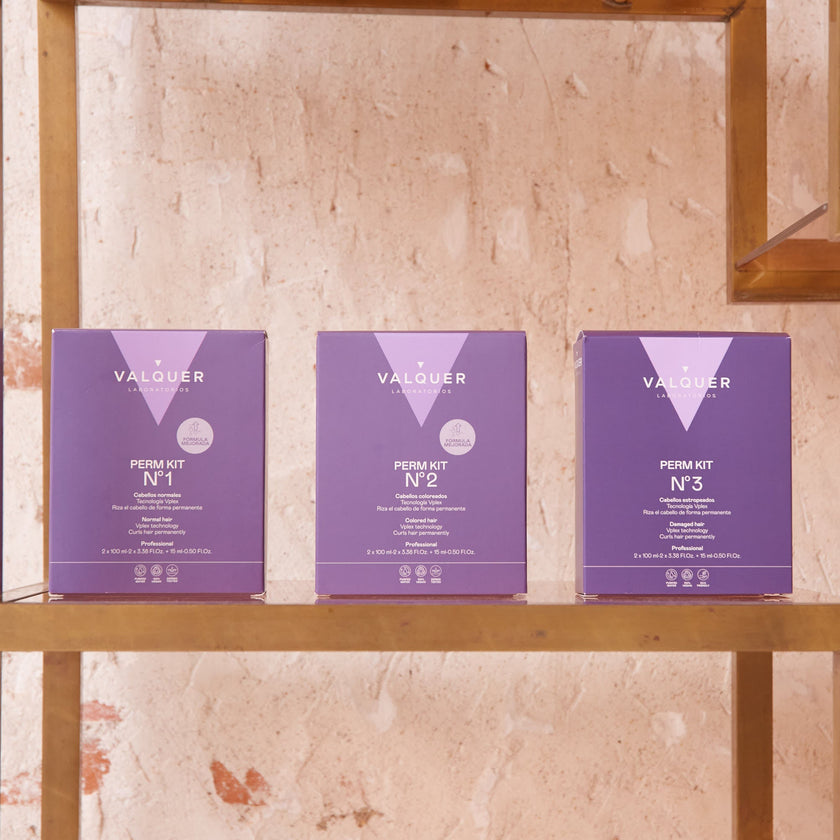  kit permanente cabello