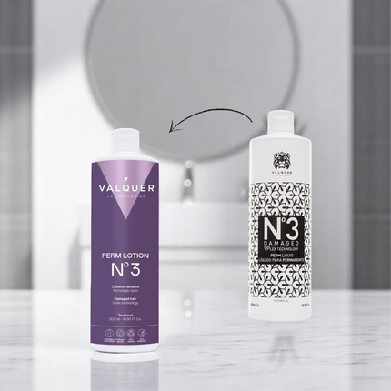 Liquid for permanent Nº3 (Damaged) - 500 ml