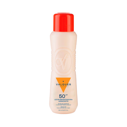 Face and Body Carrot Tanning Moisturizing Milk SPF 50 - 500 ml
