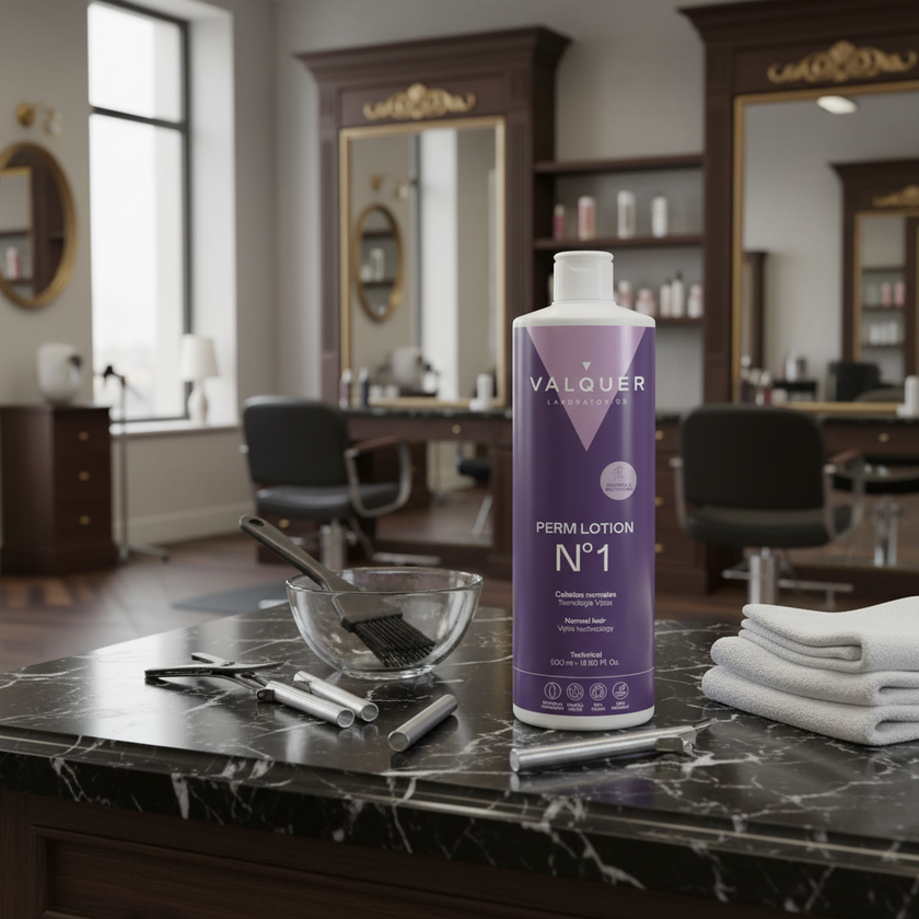 liquido permanente para el cabello