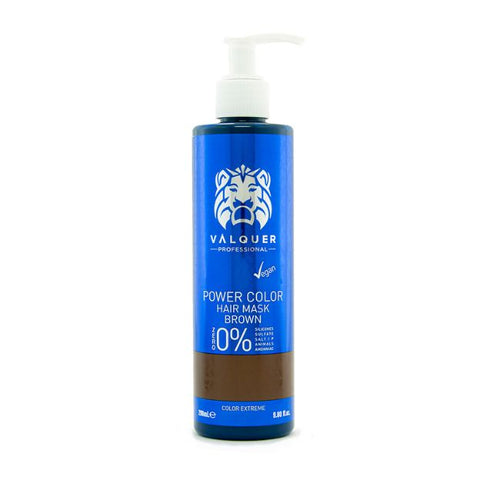 mascarilla power color marron