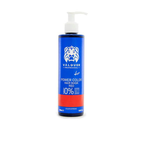 mascarilla power color rojo