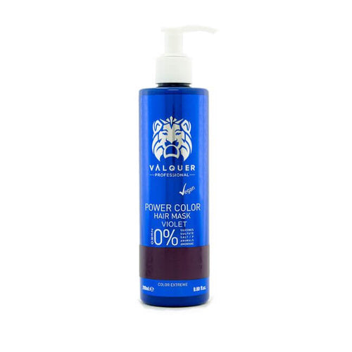 mascarilla power color violeta
