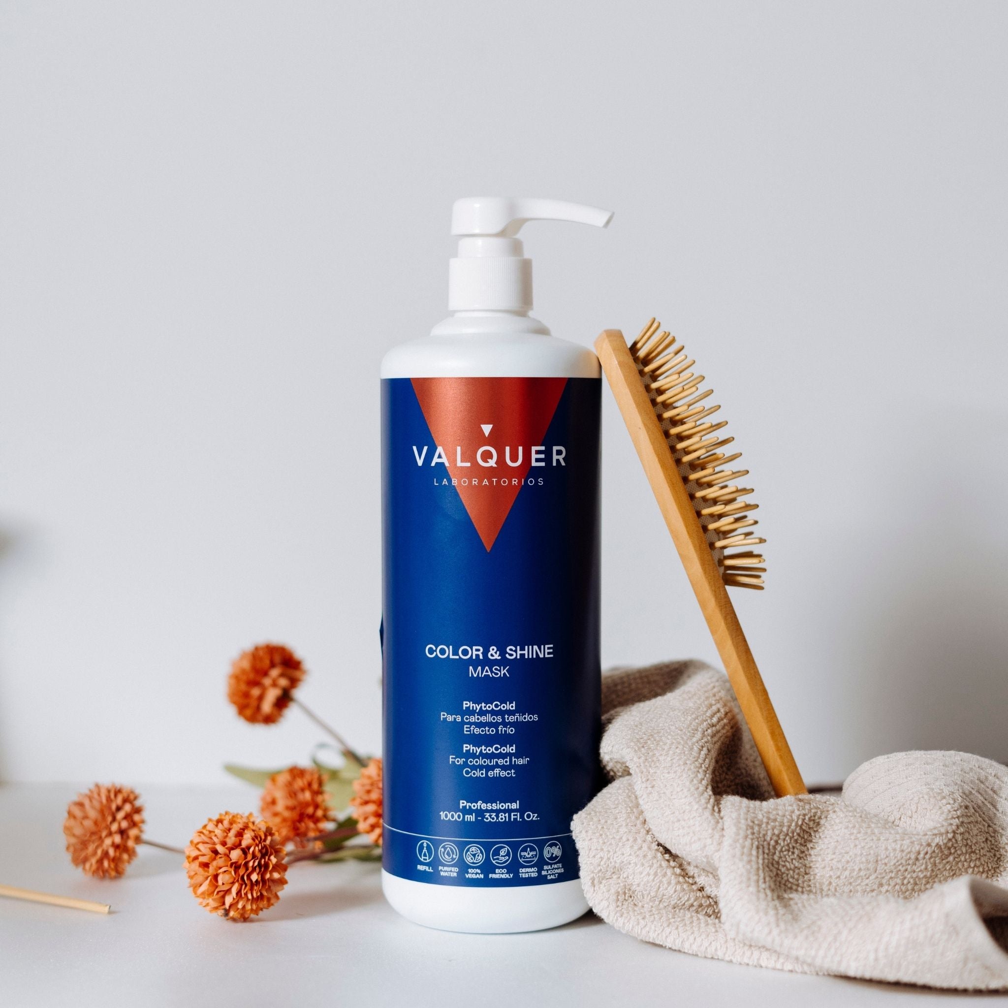 mascarilla cabello teñido bodegon