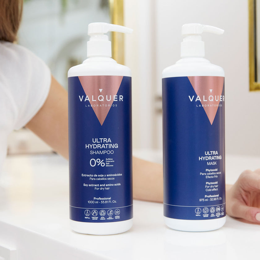 mejor champu y mascarilla hidratante sin sulfatos ni siliconas