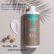 Textura ultra cremosa del oxidante Premium 10 vol Valquer con aceite de argán