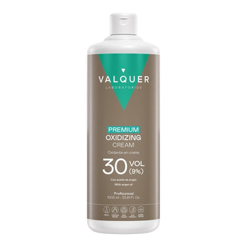 Oxidante en crema Premium Valquer 30 vol 9% con aceite de argán, formato profesional 1000ml