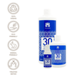 Hair bleaching pack Deco powder + Oxygenated 30 vol