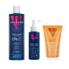 Pack Anticaída Completo Valquer: champú Stop Loss, loción Stop Loss Molecular DNA y bálsamo VR Leave-In Repair