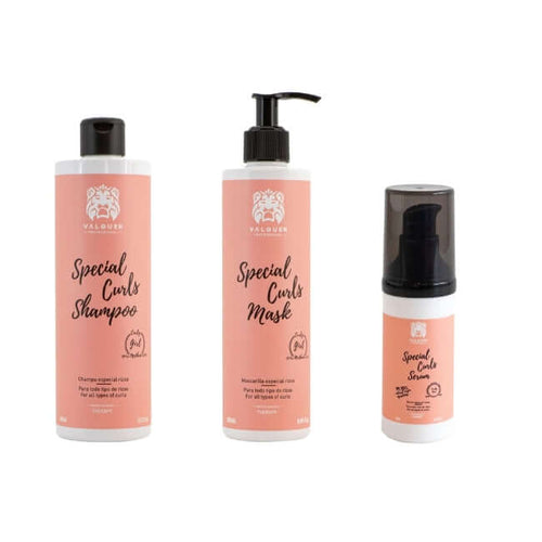 pack curly de champu mascarilla y serum