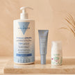Pack de cuidado corporal y facial Valquer con Hyaludrops Sin Perfume, sérum de manos y crema Plump Skin.