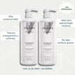 Pack Gel Conductor Facial & Corporal Valquer 2000 ml (2x1000 ml): alta conductividad, textura transparente y uniforme, ideal para aparatología estética, sin residuos grasos