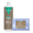 Oxidante Premium Valquer 30 volúmenes 9% con aceite de argán y decoloración azul profesional
