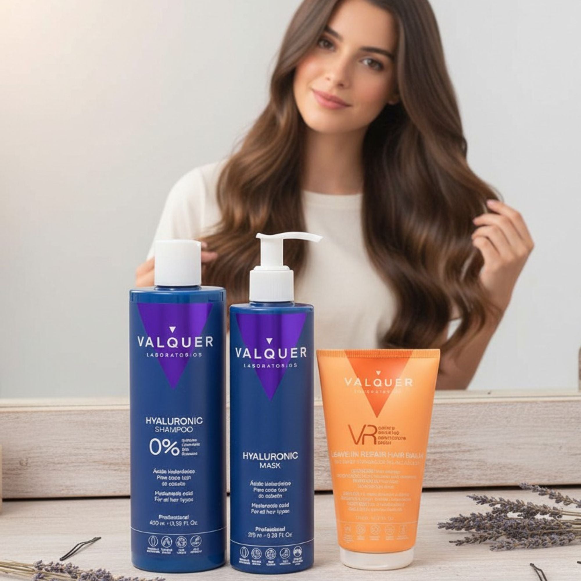 pack cabello acido hialuronico y vr