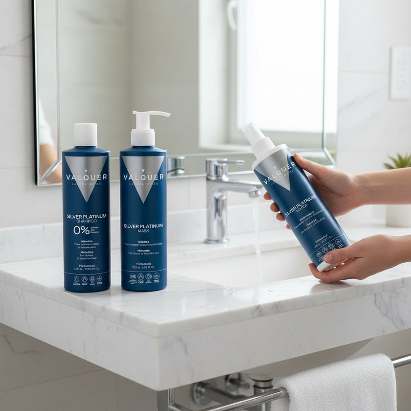 pack silver cabellos rubios