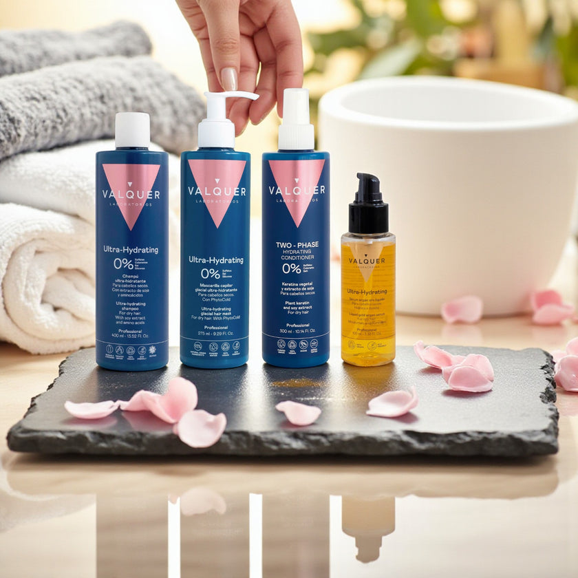 pack ultrahidratacion total  cabello seco