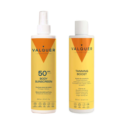 Solar Body Pack SPF 50 and Tan Accelerating Moisturizing Cream
