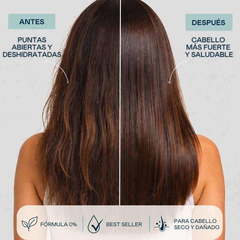 Champú Reparador para cabello dañado - 0% Sin Sulfatos