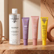 Rutina completa para piel sensible con limpieza suave, retinal de noche, crema facial calmante y protección solar SPF 50+ de Valquer.