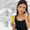 Sérum protector solar facial SPF 50+ Valquer, vegano, dermatológicamente testado y resistente al agua