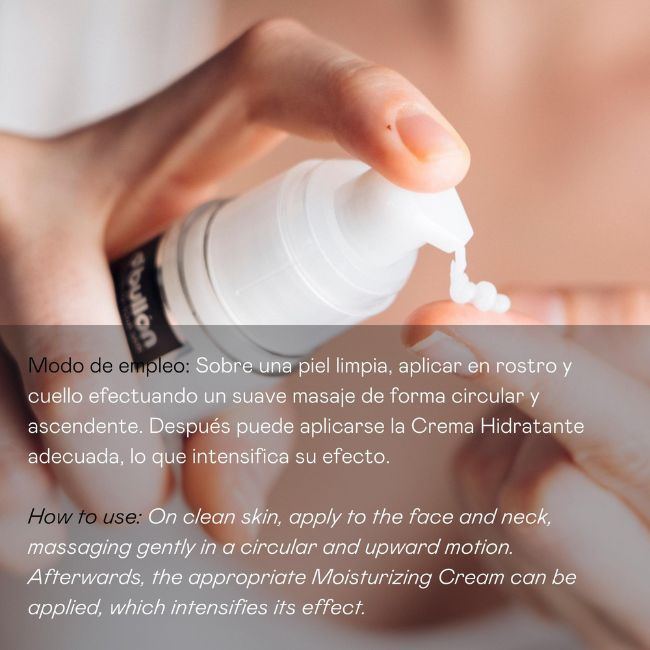 aplicar sobre el rostro con un masaje suave 
