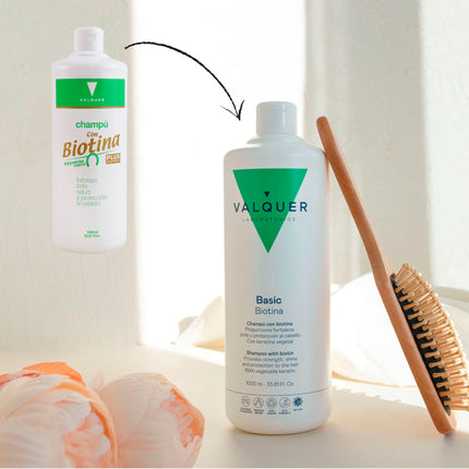 Shampoing à la biotine et à la kératine - 1000 ml