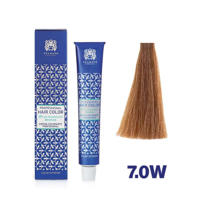 crema colorante 7.0W