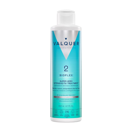 Tratamiento Intensivo Reparador Bioplex Nº2 Valquer, formato profesional 200ml