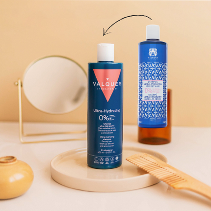 Shampoing hydratant pour cheveux secs - 0% sans sulfate