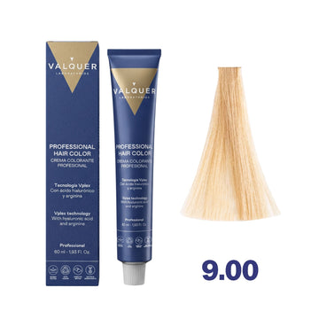 Tinte 9.00 Rubio Muy Claro Doble Cobertura - 60 ml de Valquer.