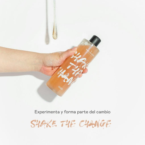 1 botella con tapón - Valquer Shake - Gel de baño sostenible