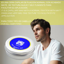 Cargar imagen en el visor de la galería, Cera capilar mate normal - 100 ml
