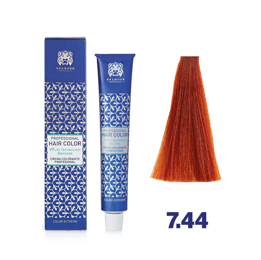 Tinte 7.44 Rubio Medio Cobrizo Intenso 