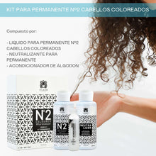 Cargar imagen en el visor de la galería, Kit para permanente Nº 2 (coloreados) - 100+100+10 ml
