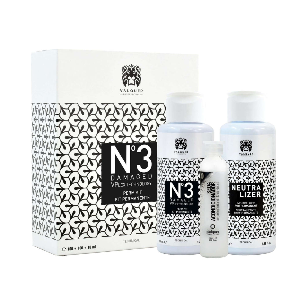 Kit para permanente Nº 3 (estropeados) - 100+100+10 ml