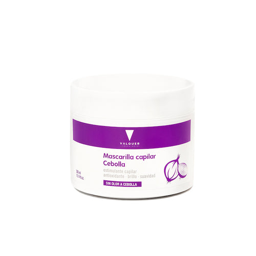 mascarilla de cebolla para el cabello